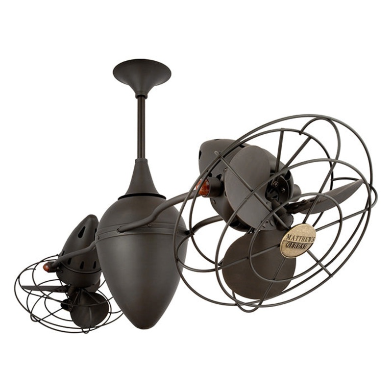 Matthews Fan Ar Ruthiane 46″ Ceiling Fan with Decorative Cage