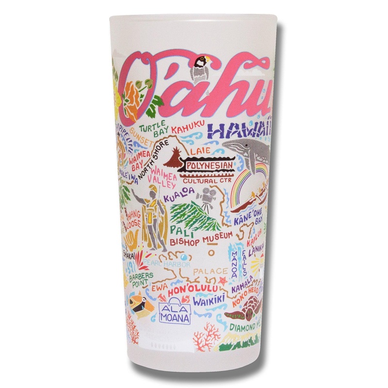 Oahu Drinking Glass