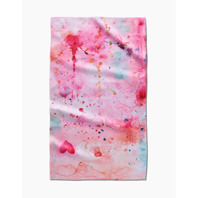 Splash of Love Tea Towel