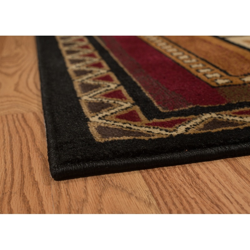 750-Canoe_Sunset Synthetic Blend Indoor Area Rug by United Weavers