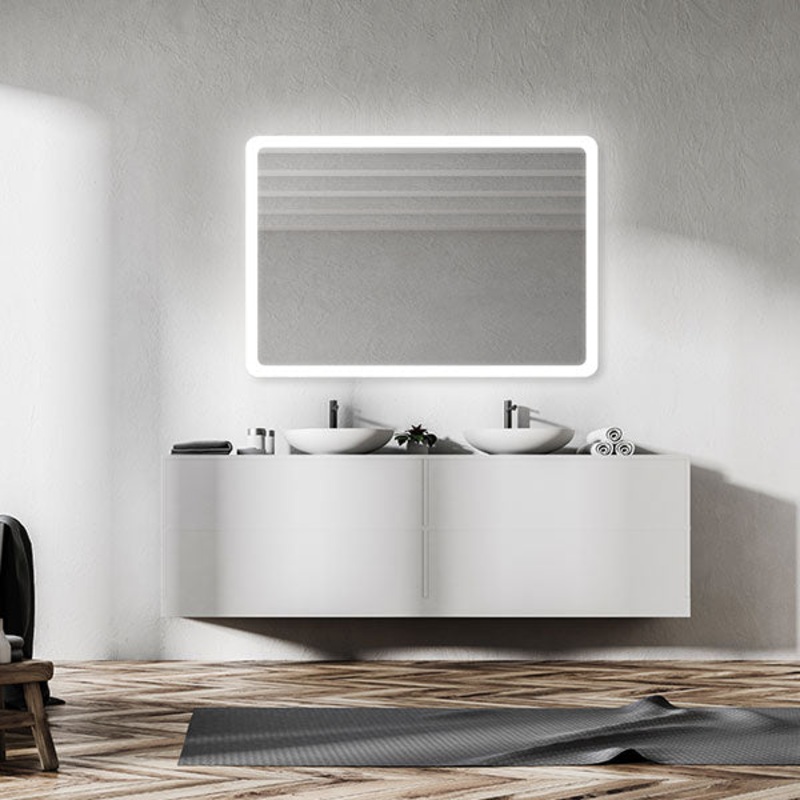 Electric Mirror Eyla 48″ x 36″ LED Lighted Mirror