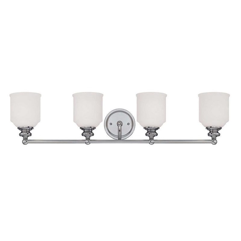 Savoy House 8-6836-4 Melrose 4-lt 34″ Bath Bar