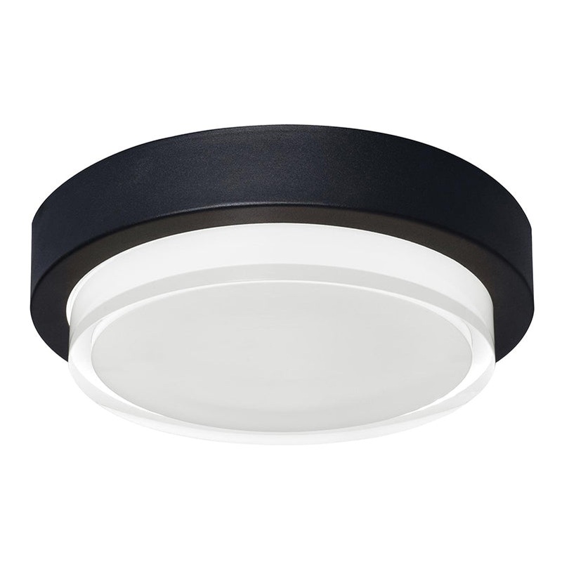 AFX ELMW11LAJUD ELMW Series Elm 1-lt 11″ LED Outdoor Flush Mount, CCT Selectable