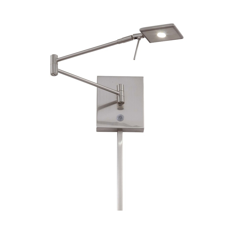 George’s Reading Room P4328 LED Swing Arm Wall Light