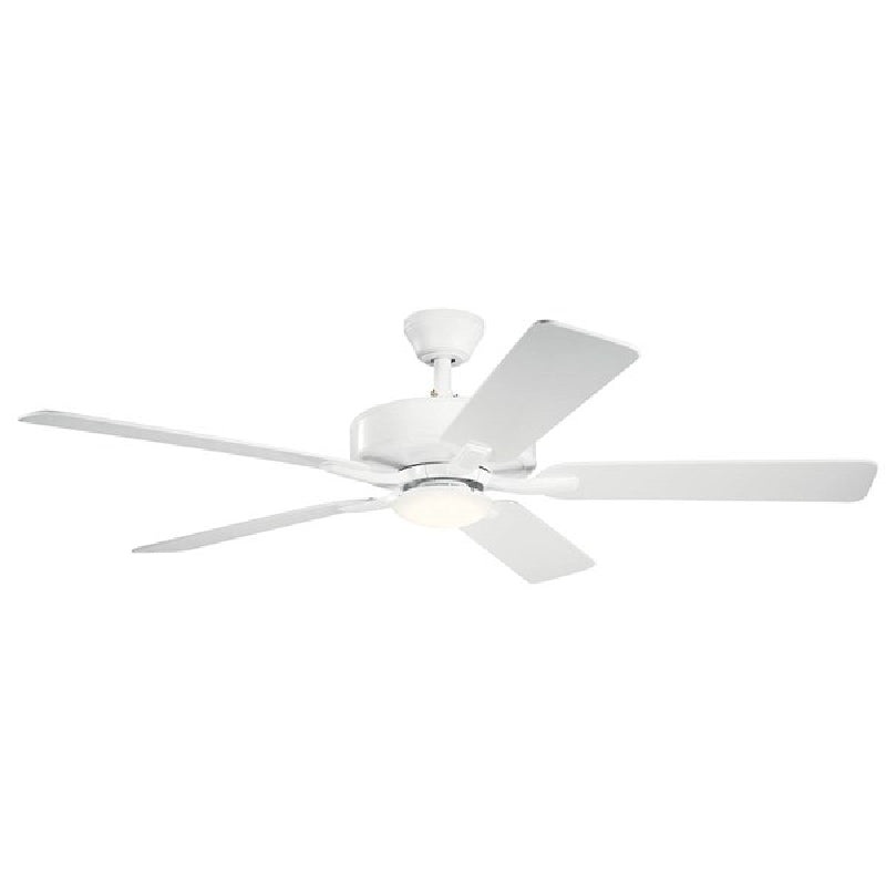 Kichler 330019 Basics Pro Designer 52″ Outdoor Ceiling Fan with LED Light Kit