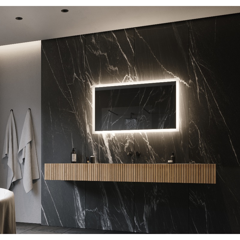 Paris Mirror Rectangle 40 x 24 Rectangle LED Illuminated Mirror, RGB