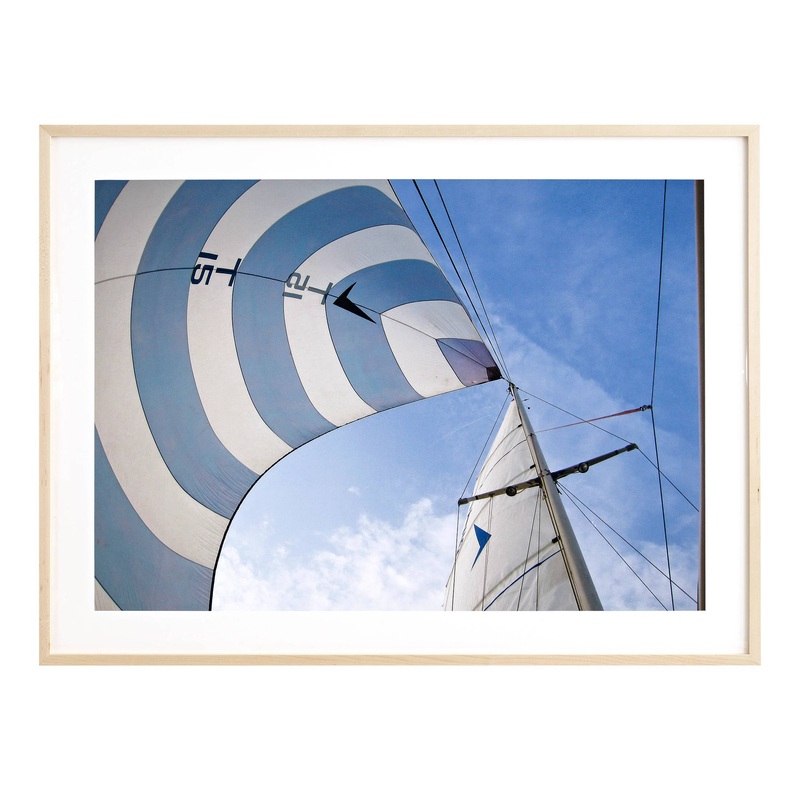 Spinnaker Wall Art | Blue