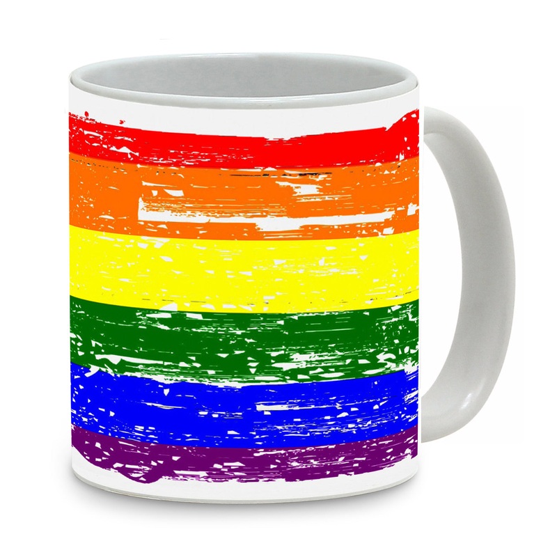 SUBLIMART: LGBT Pride Rainbow Mug