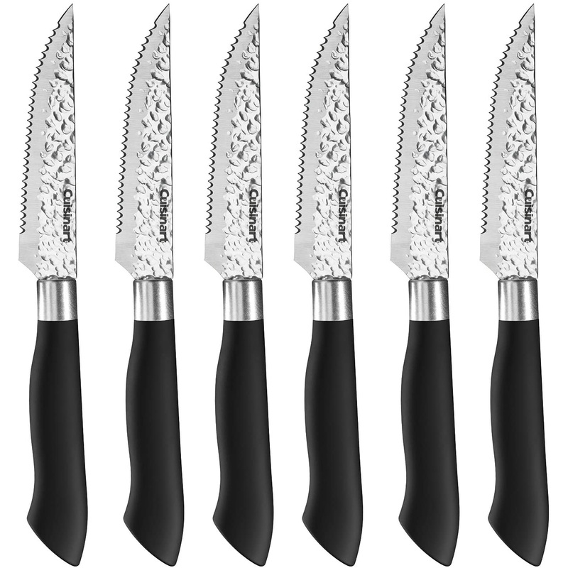 Cuisinart Classic Artisan Collection 6-pc Steak Knife Set, Black