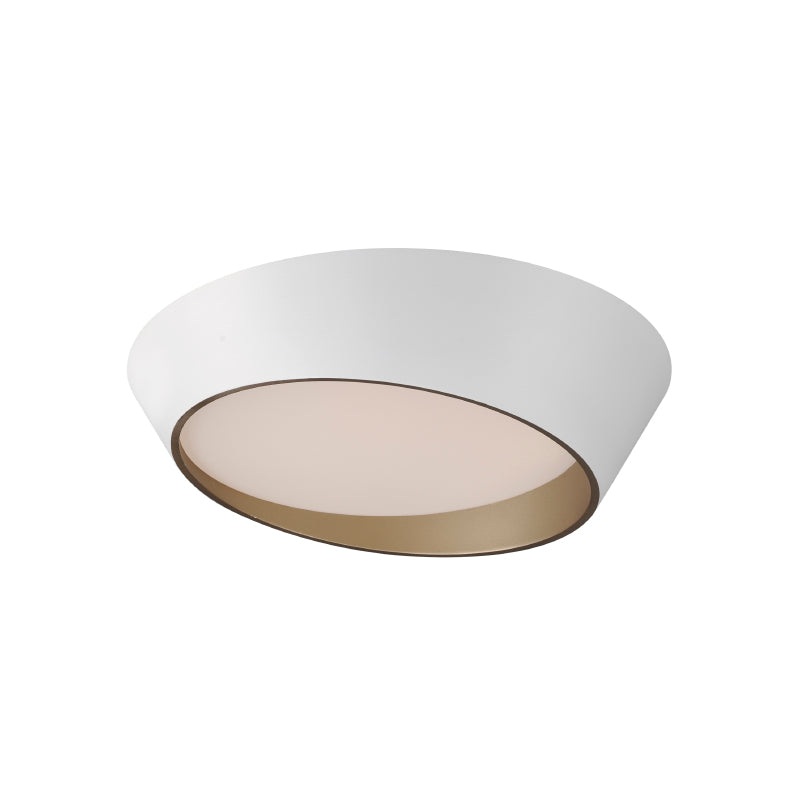 ET2 E51032 Slant 1-lt 20″ LED Flush Mount