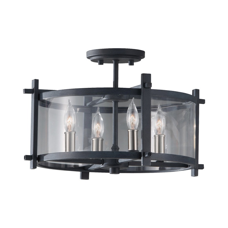 Ethan Semi-Flush Mount Ceiling Light