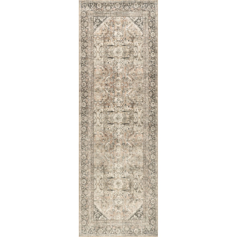 Frenchtown Antiqued Jute-Blend Rug | Dark Beige