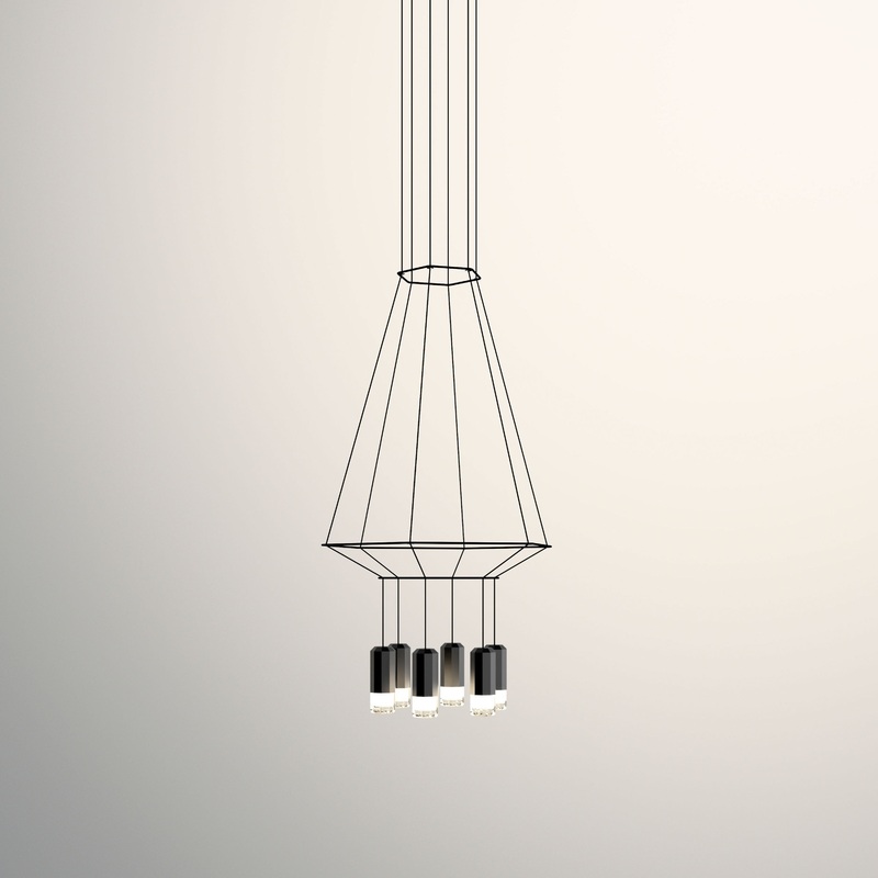 Wireflow Hexagonal LED Pendant Light