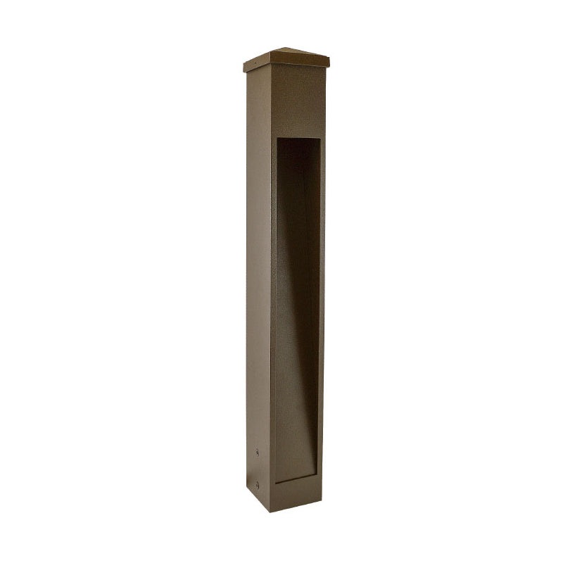 Focus Industries PL23LG 36″ Tall LED Path Light with Angled Cap, 12V