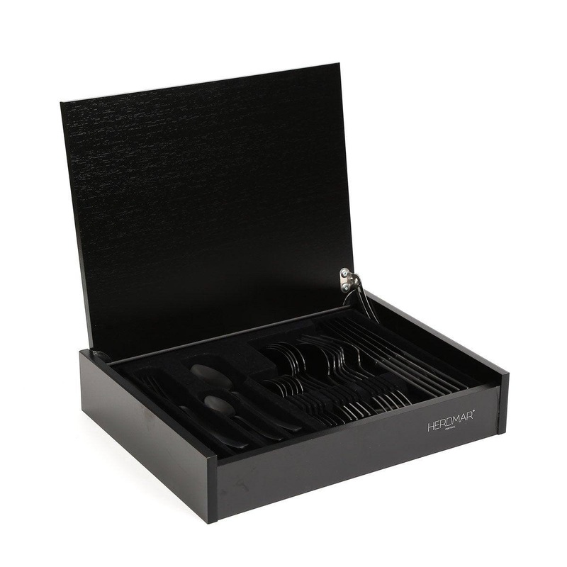 Herdmar Milano 18/10 Pvd Blk Mat