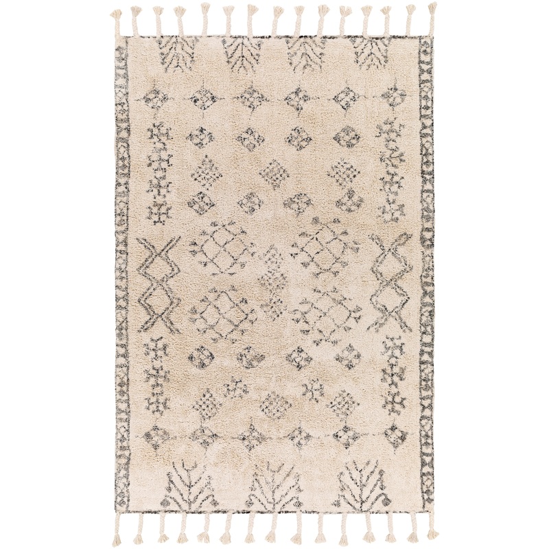 Khemisset 27276 Hand Loomed Cotton Indoor Area Rug by Surya Rugs