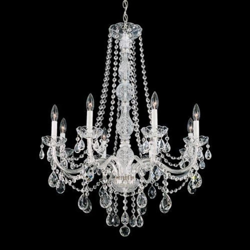 Schonbek 1305 Arlington 8-lt 28″ Chandelier