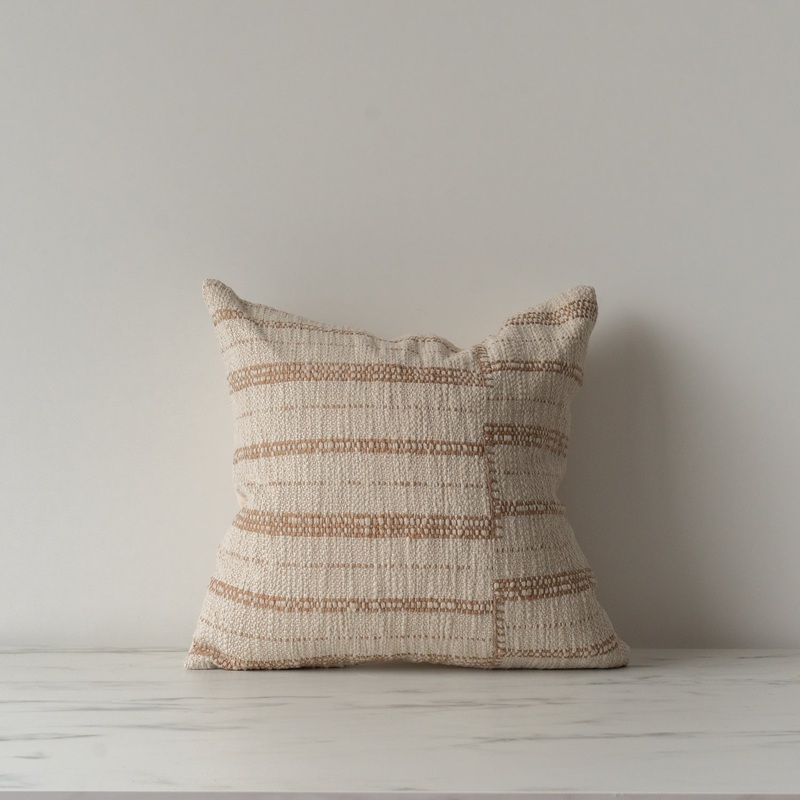 Amber Lewis x Loloi Mitzi Oatmeal Pillow