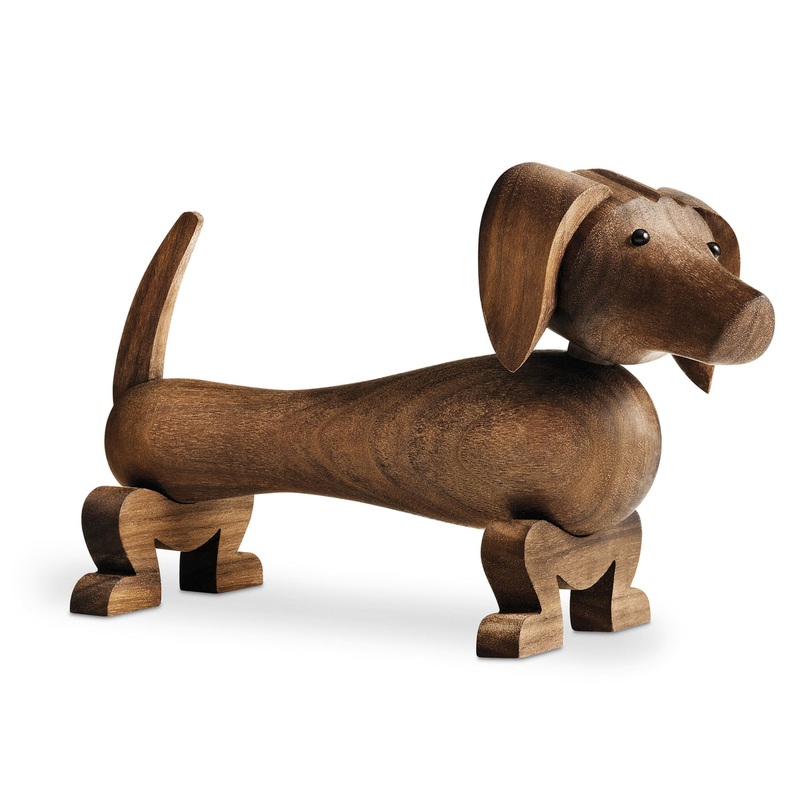 Kay Bojesen Dog, Walnut