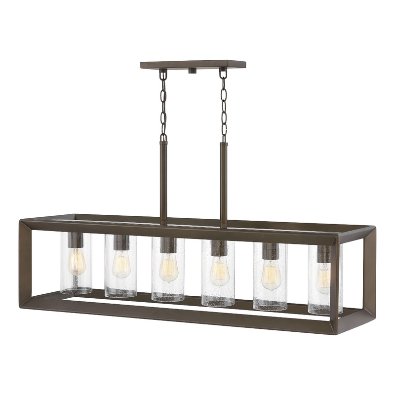 Rhodes Outdoor Linear Pendant Light