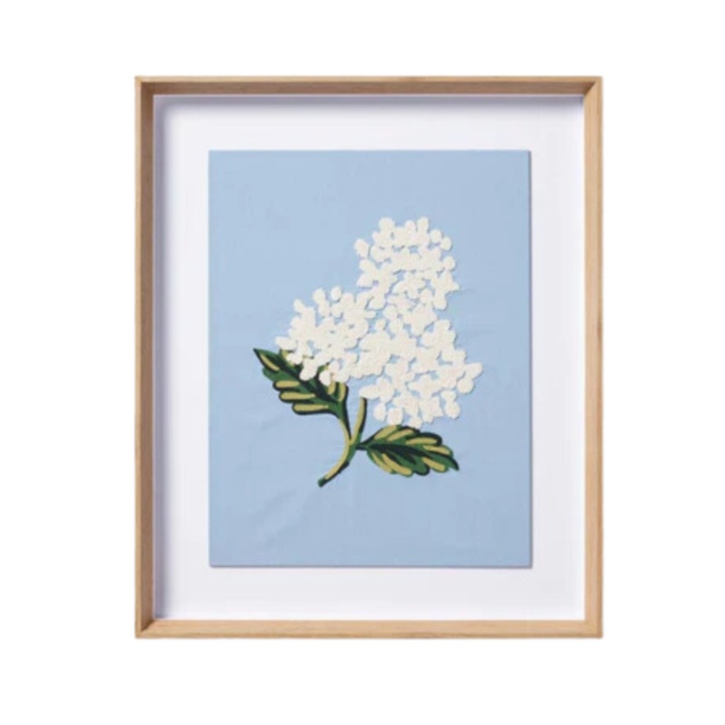 Hydrangea Blue Framed Art Print
