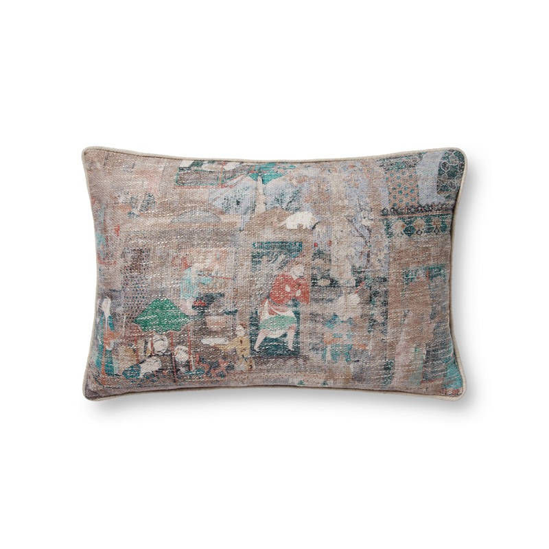Loloi Pillow | Brown / Multi