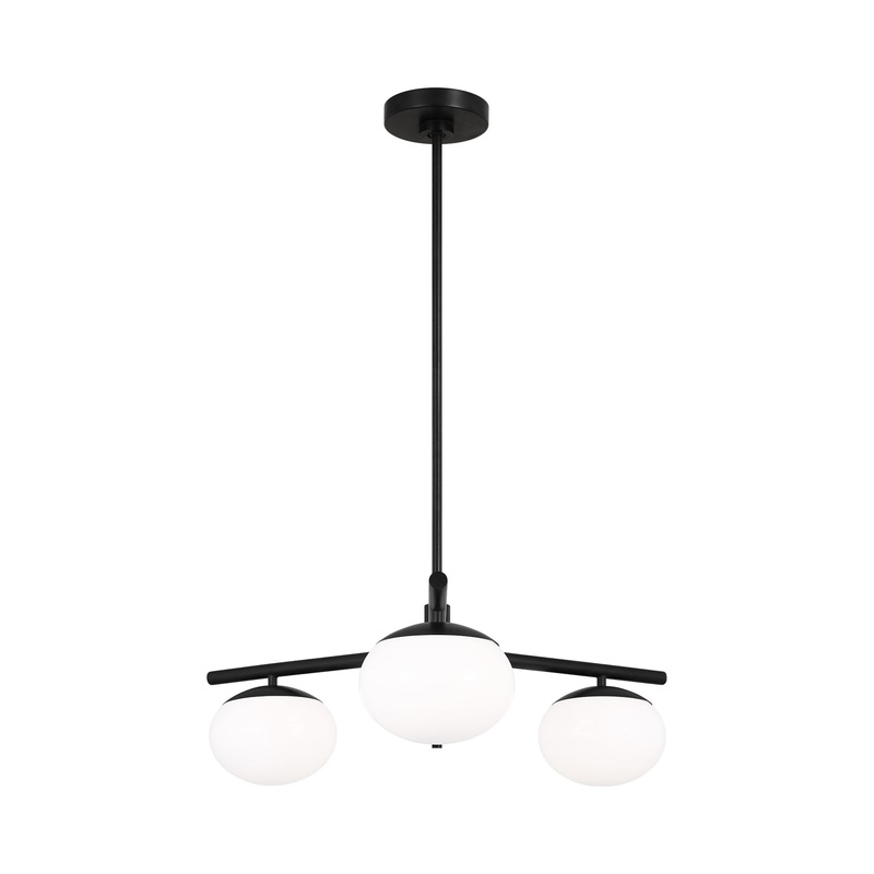 Lune LED Semi Flush Mount Ceiling Light