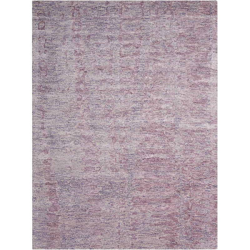 Nourison Gemstone 3’9″ x 5’9″ Amethyst Modern Indoor Rug