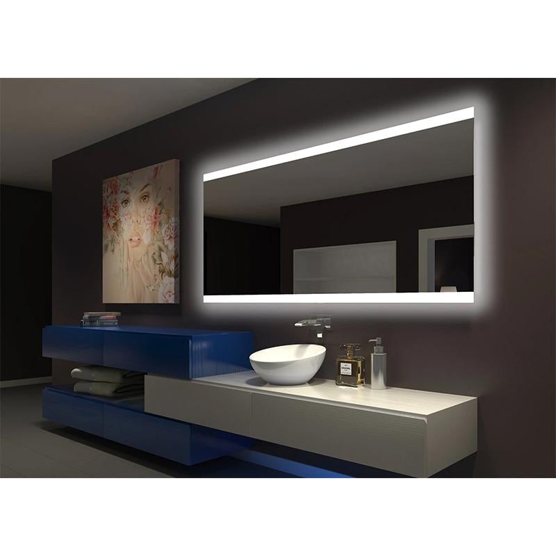 Paris Mirror Rectangle 85″ x 40″ LED Backlit Mirror