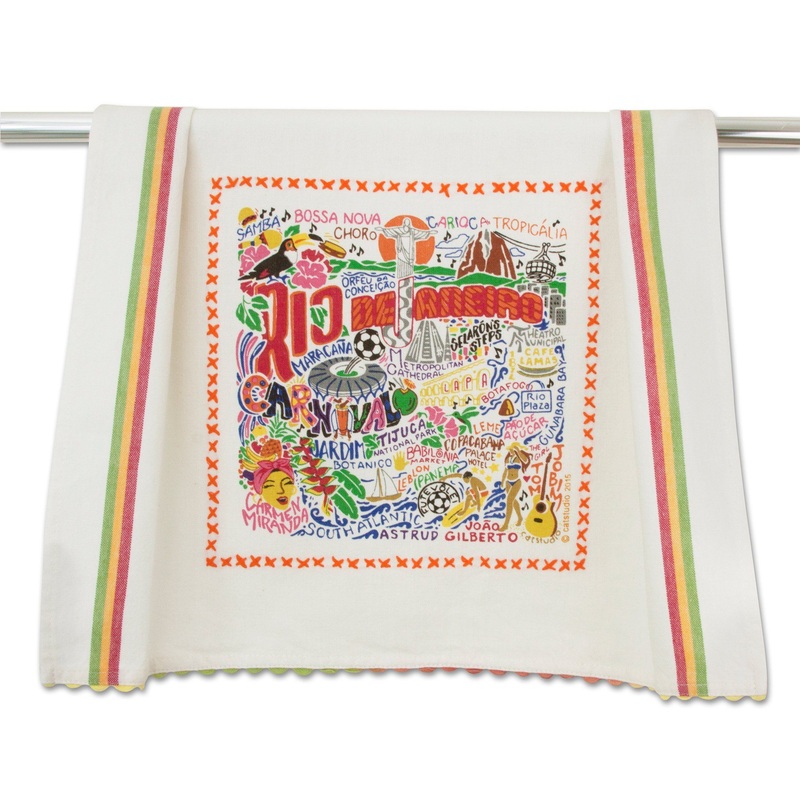 Rio De Janeiro Dish Towel