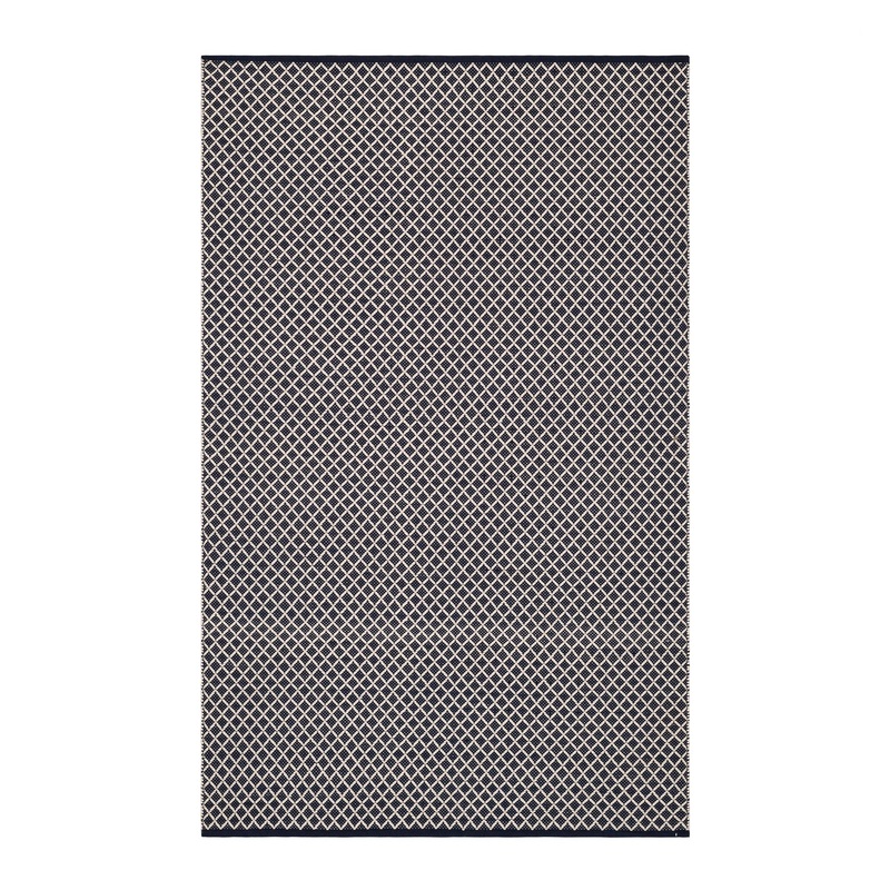 Trellis Handwoven Indoor/Outdoor Rug | Navy