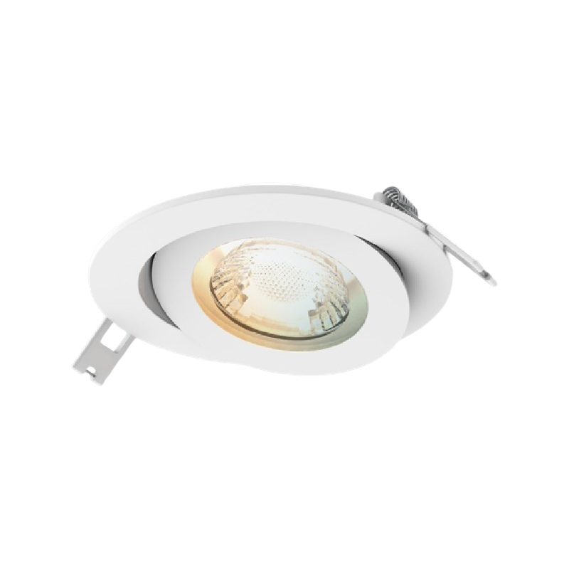 Dals DCP-FGM4 Pivot Pro 4″ Smart Flat Gimbal Recessed Light, RGB+CCT