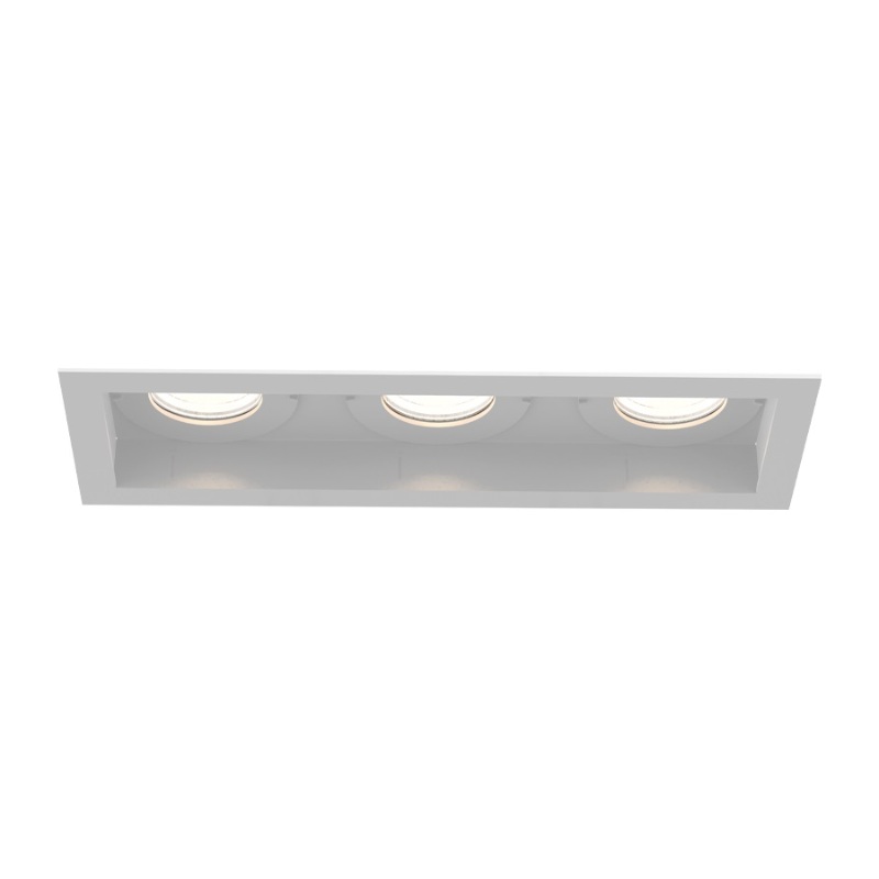 Eurofase TGO3T Tango 3 Light 30W Square LED Fixed Downlight with Trim, Frosted Lens