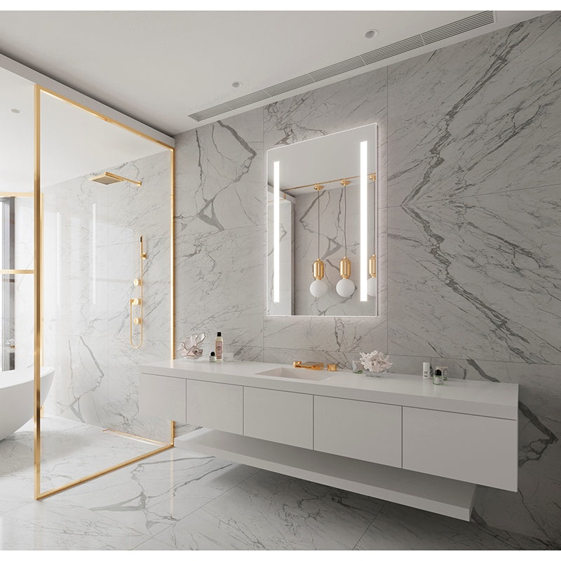 Paris Mirror Verano 32 x 48 Rectangle LED Illuminated Mirror, RGBW