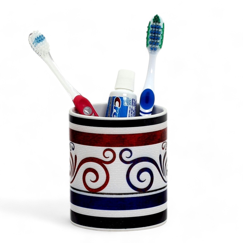 SUBLIMART: Ricco Italia Tumbler Maroon/Blue – by Mario Bruno (Design 6395)