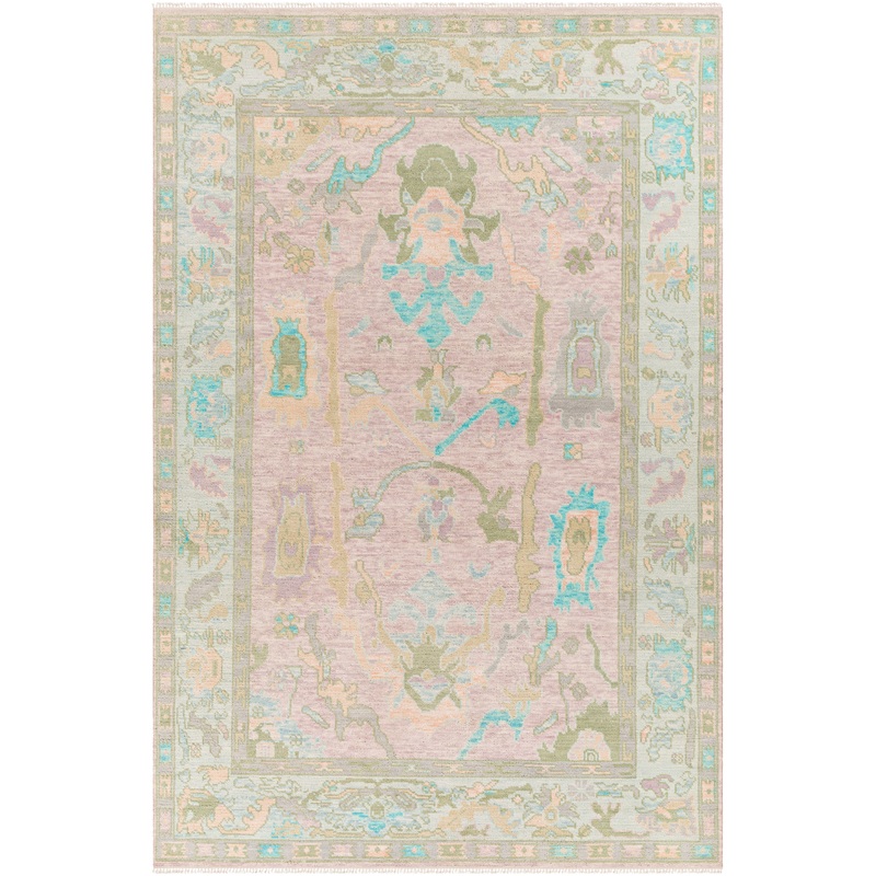 Ushak 26649 Hand Knotted Wool Indoor Area Rug by Surya Rugs