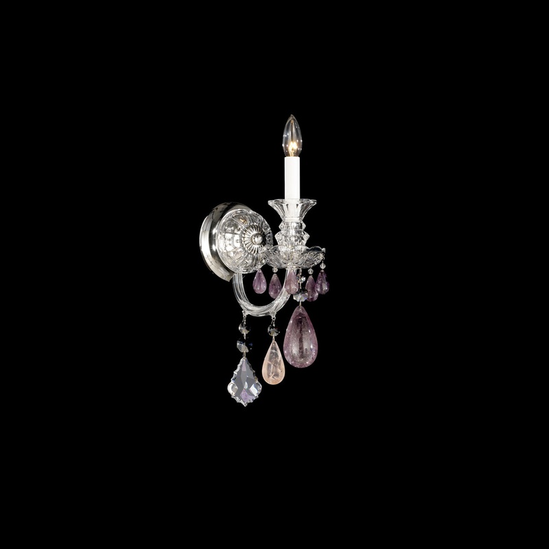 Hamilton Rock Crystal Wall Light
