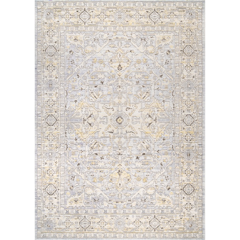 Hedera Medallion Rug | Beige