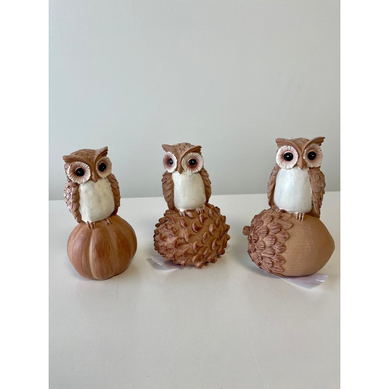Resin Harvest Owl – 3 Styles