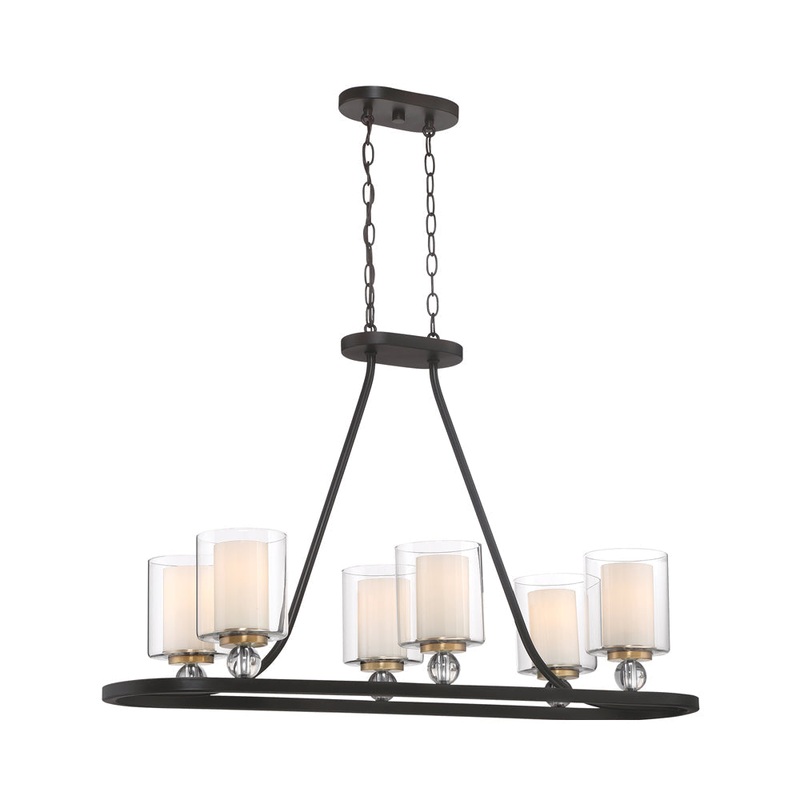 Studio 5 6-Light Linear Pendant Light