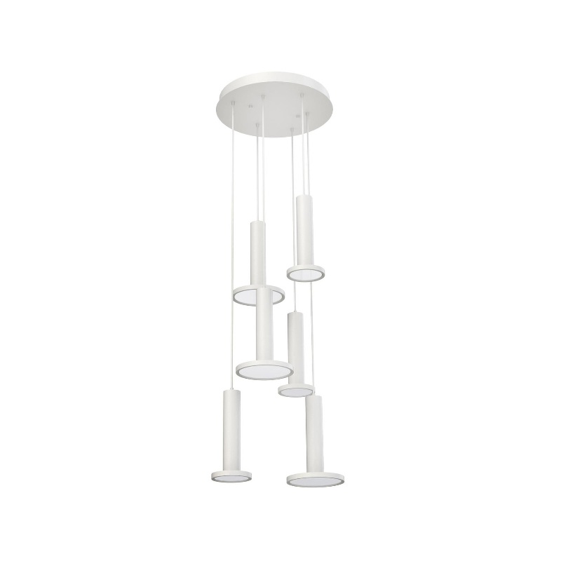 AFX LNAP99L30D1 LNAP Series Luna 6-lt 18″ LED Multi Round Pendant
