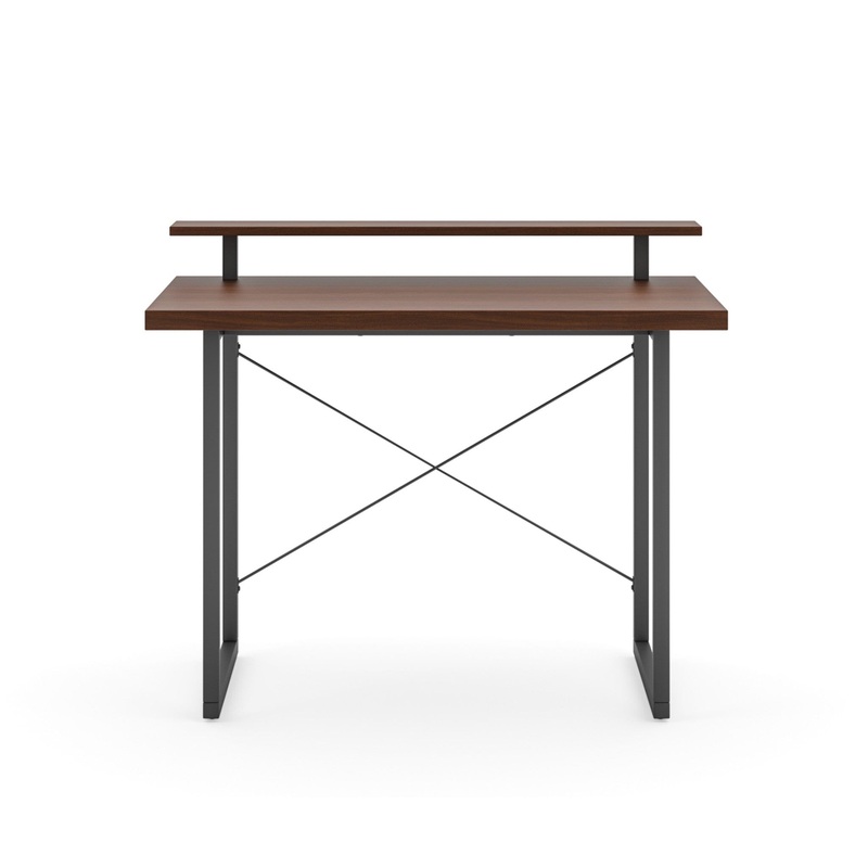 Modern & Contemporary Desk with Monitor Stand By Merge