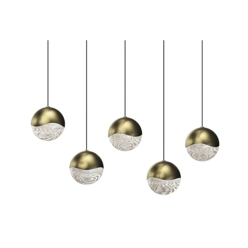 Sonneman 2921 Grapes 5-lt 38″ LED Chandelier