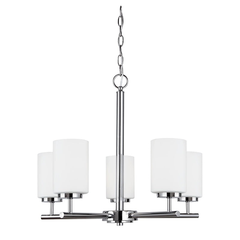 Generation 31161EN3 Oslo 5-lt 24″ LED Chandelier