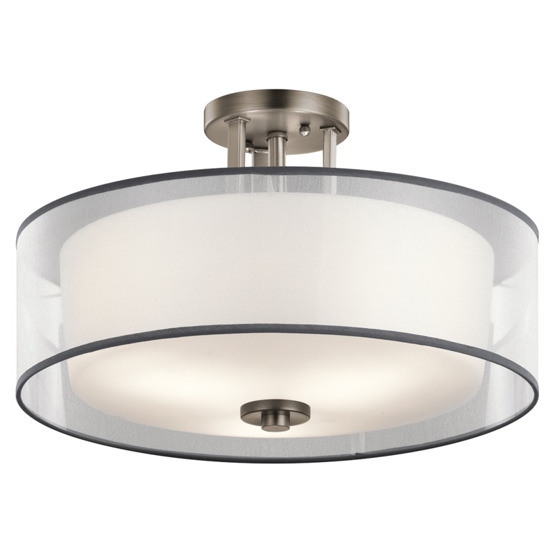 Kichler 43194 Tallie 3-lt Semi Flush