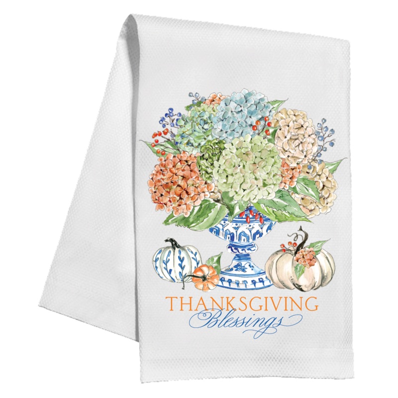 Thanksgiving Blessings Kitchen Towel