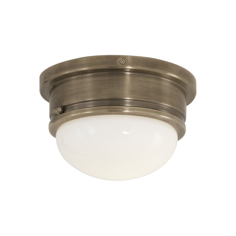 Marine Round Flush Mount Ceiling Light