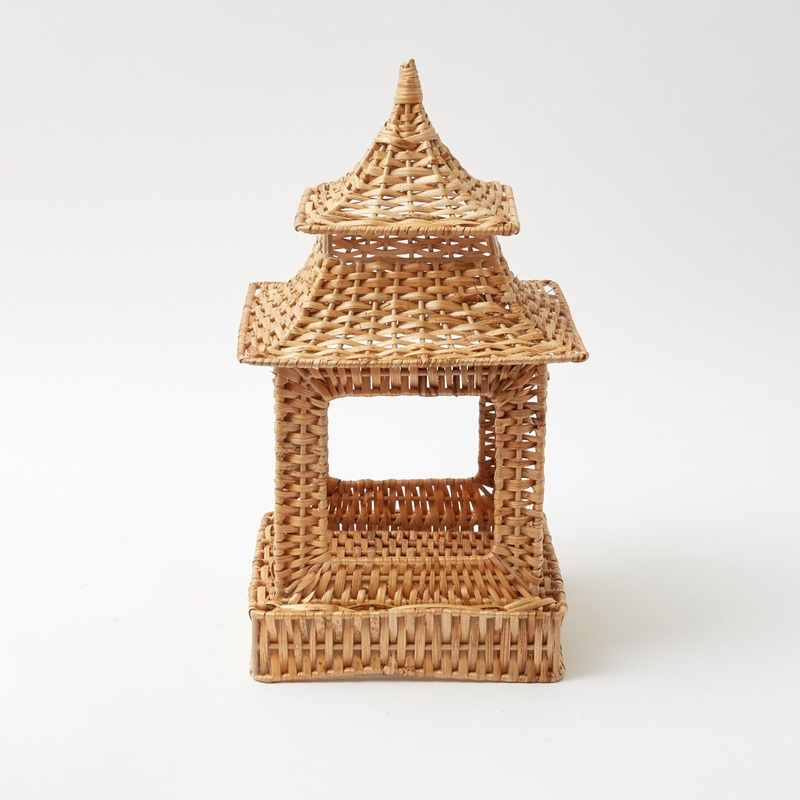 Rattan Pagoda Lantern