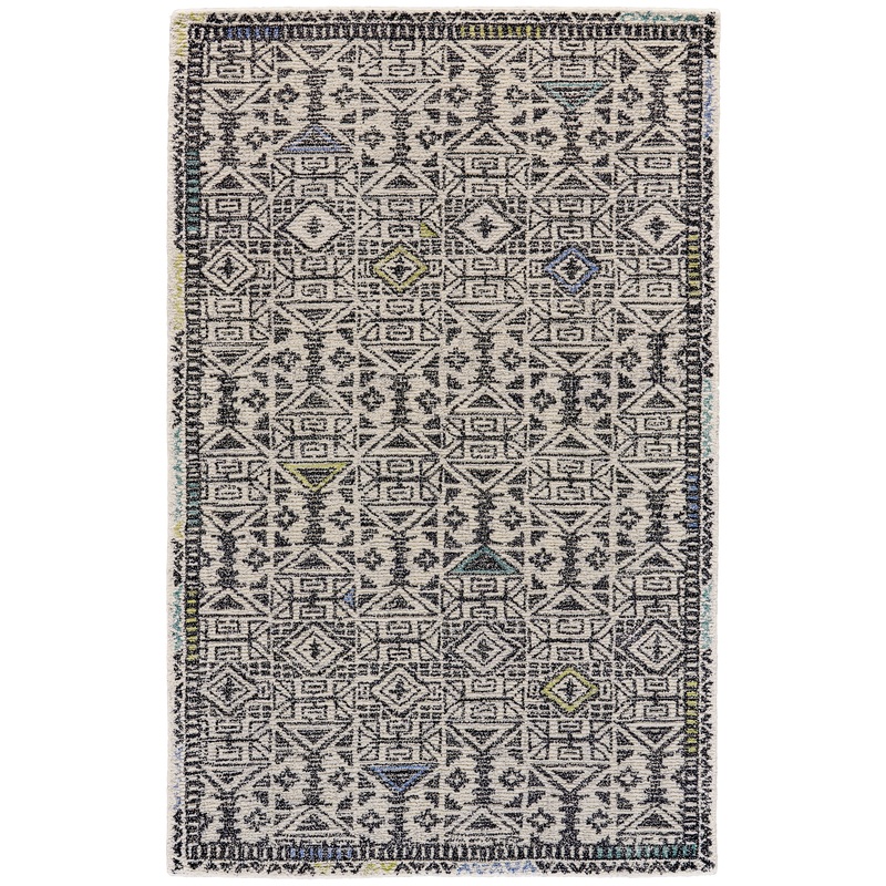 Arazad 8447F Hand Tufted Wool Indoor Area Rug by Feizy Rugs