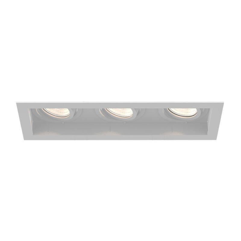 Eurofase TGO3T Tango 3 Light 45W Square LED Gimbal with Trim, Solite Lens
